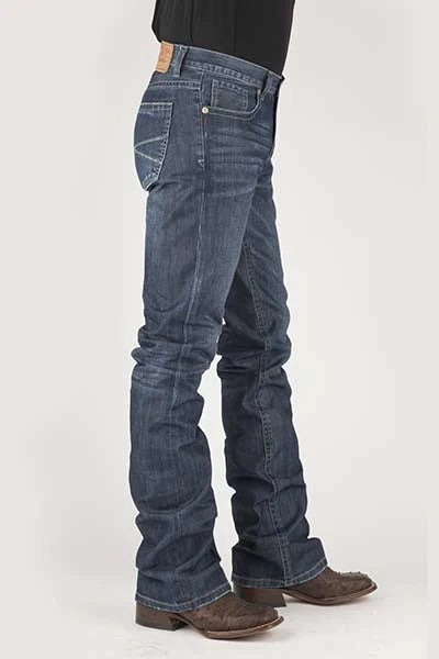 Stetson 1014 Rocker Fit (Dark Wash) - Men's Jeans