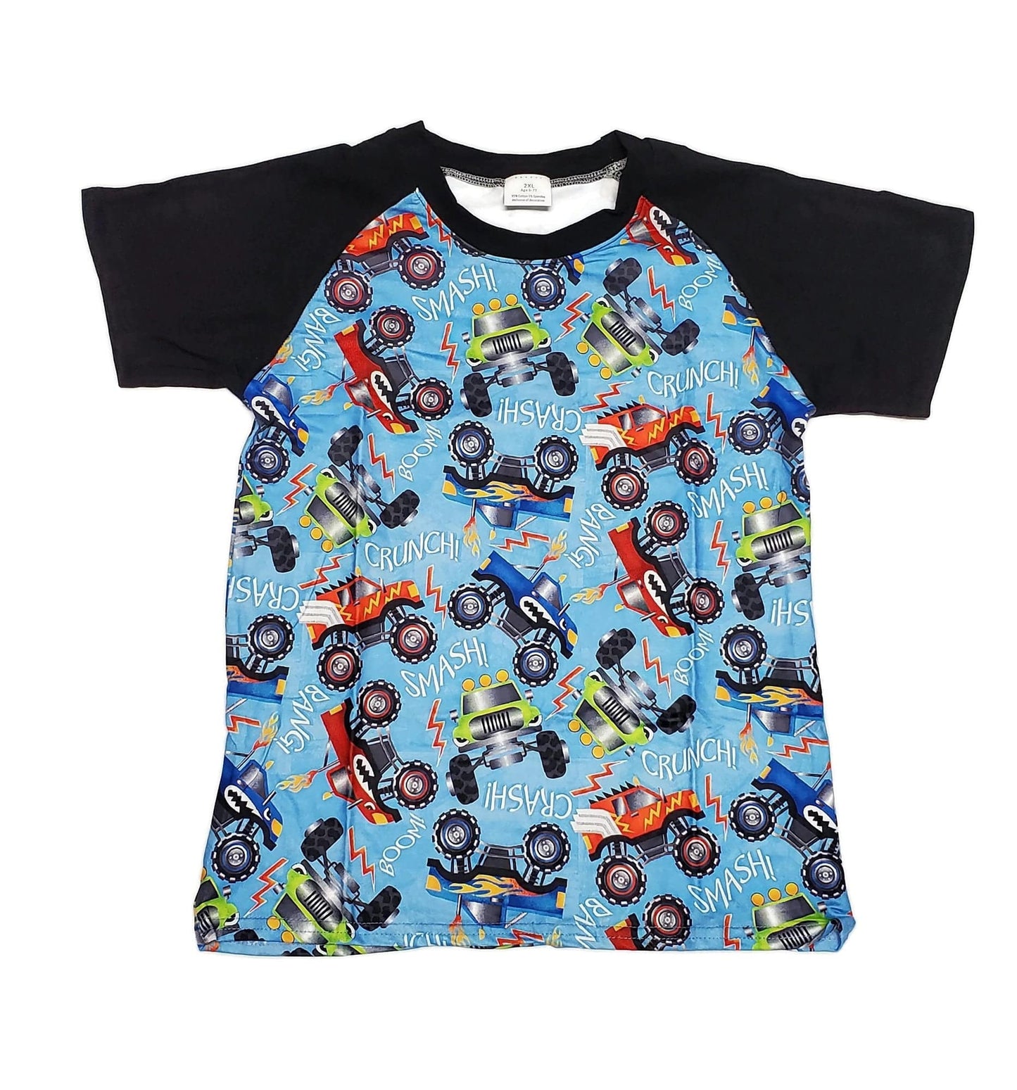 Monster Truck Milk Silk Raglan