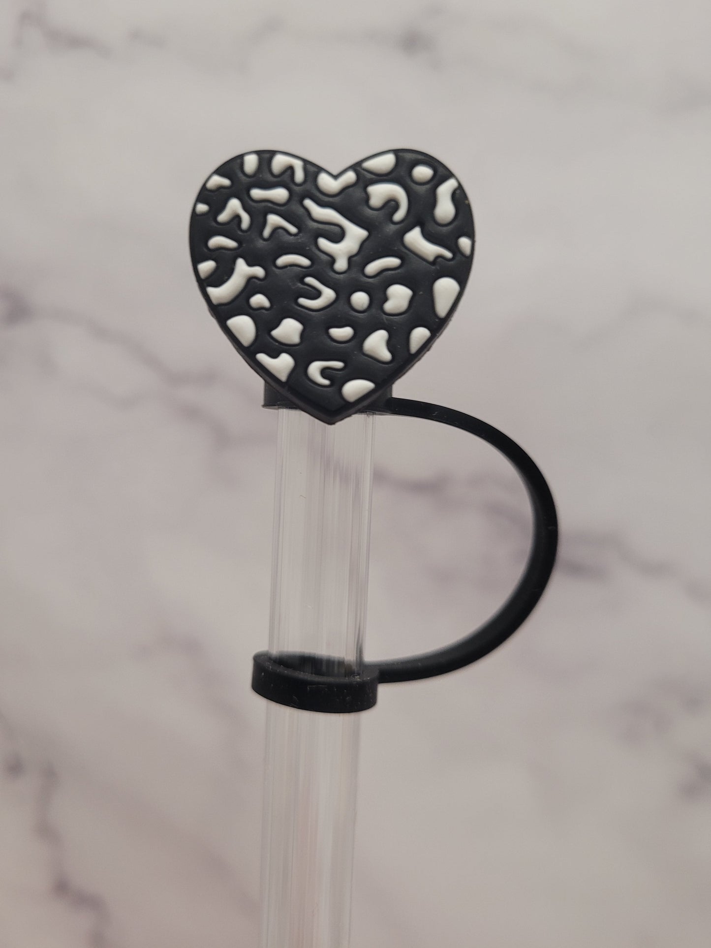 Cheetah Print Strawtoppers