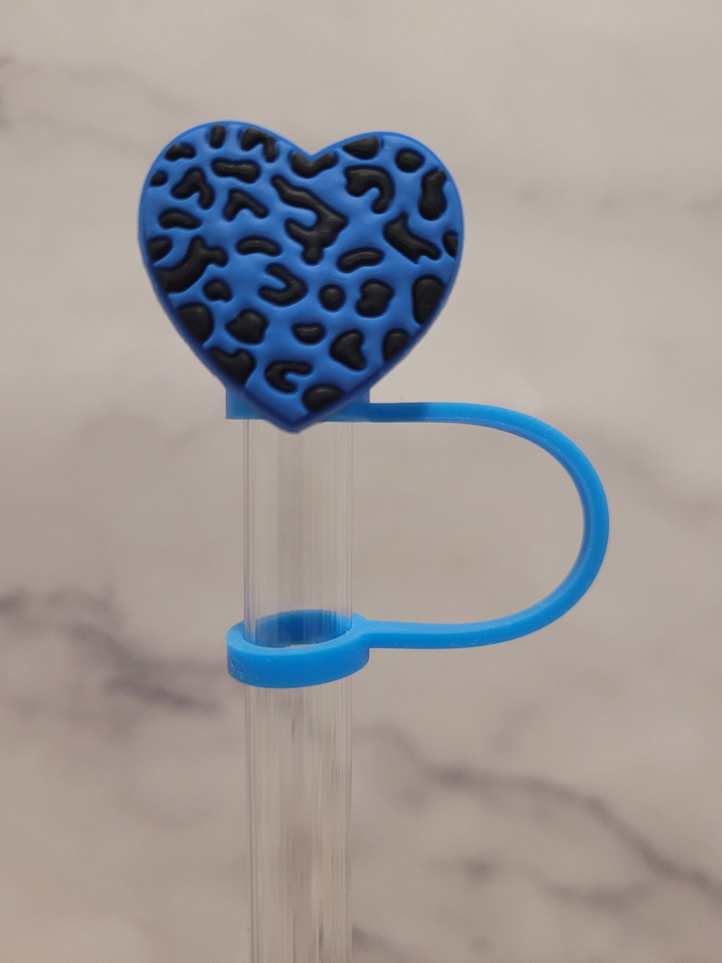 Cheetah Print Strawtoppers