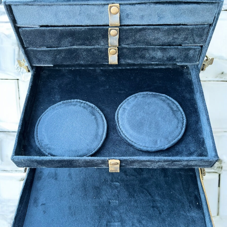All cowhide Jewelry box
