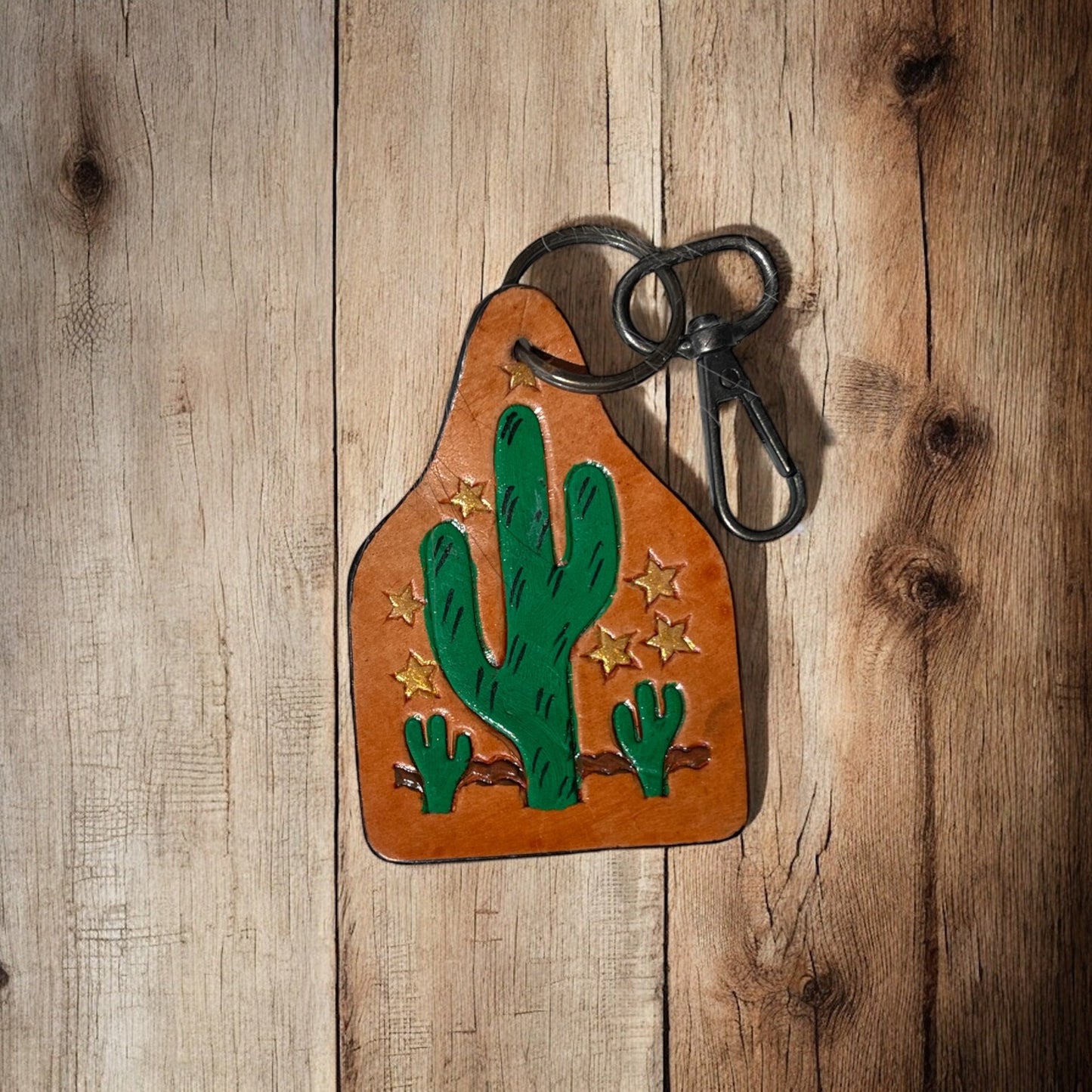 Cactus Keychain