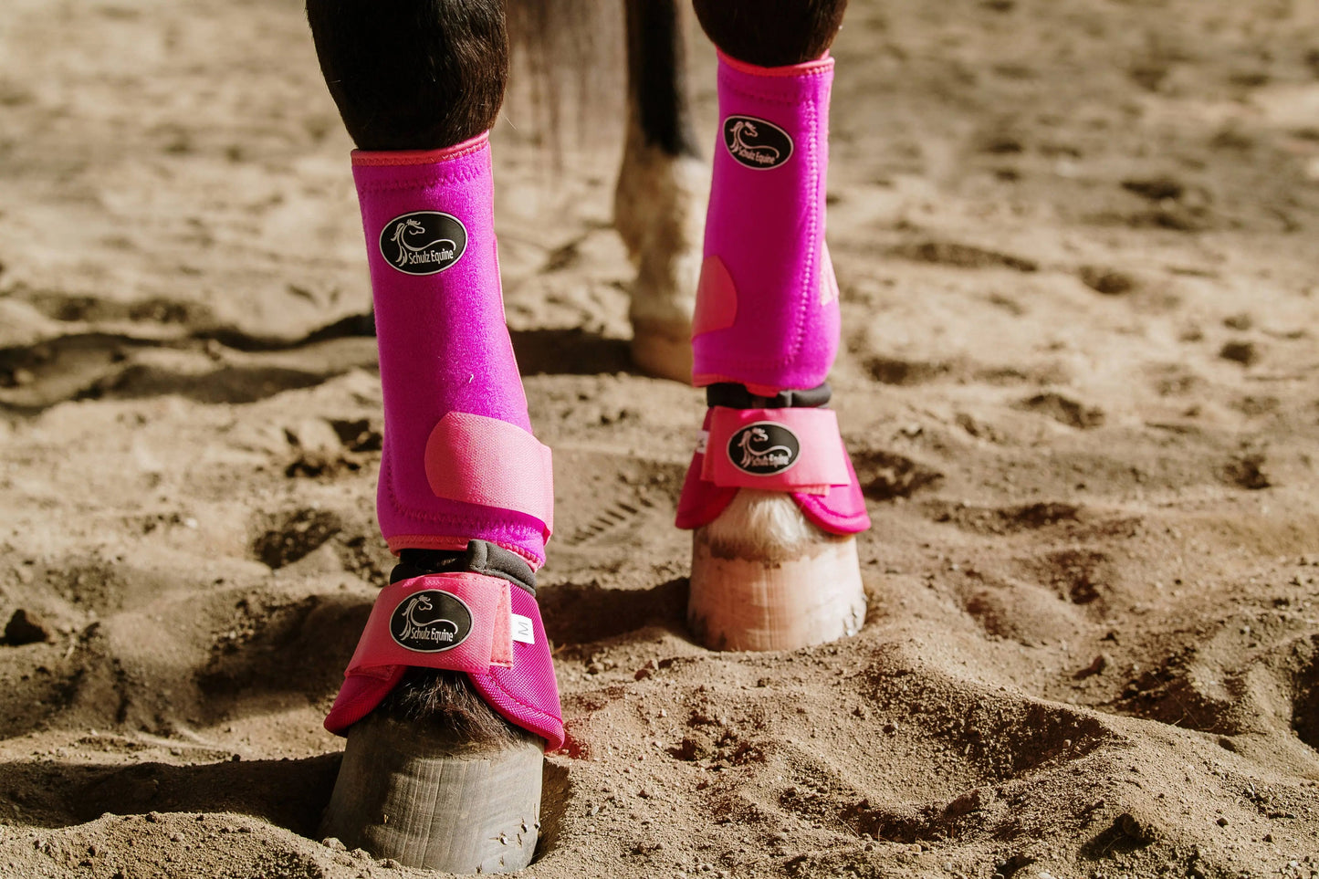 Magenta Bell Boots -2 Pack