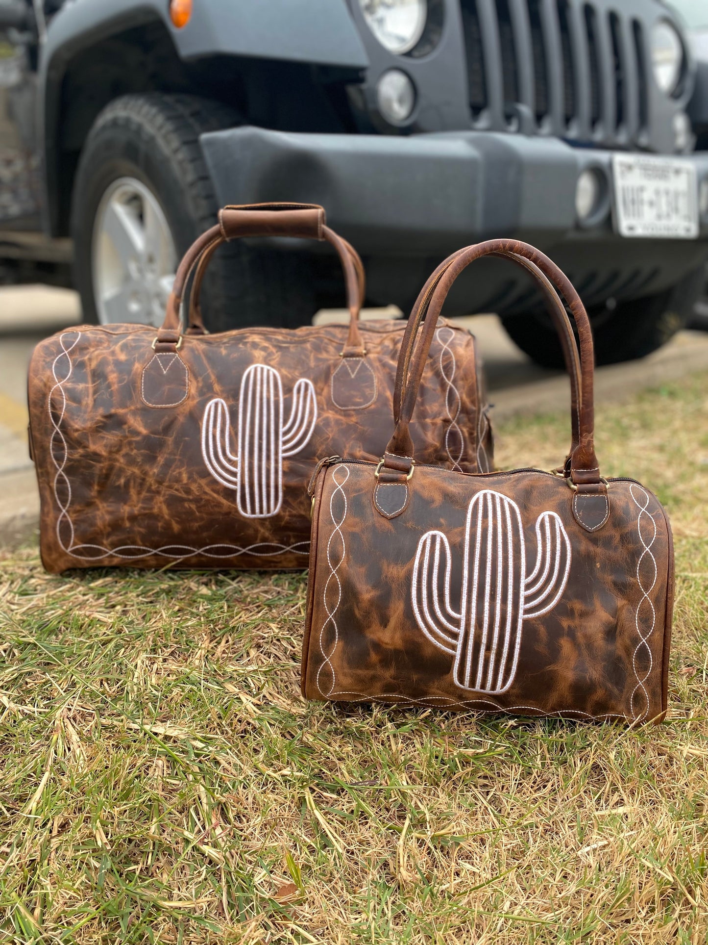Cactus Vintage Duffle Bag
