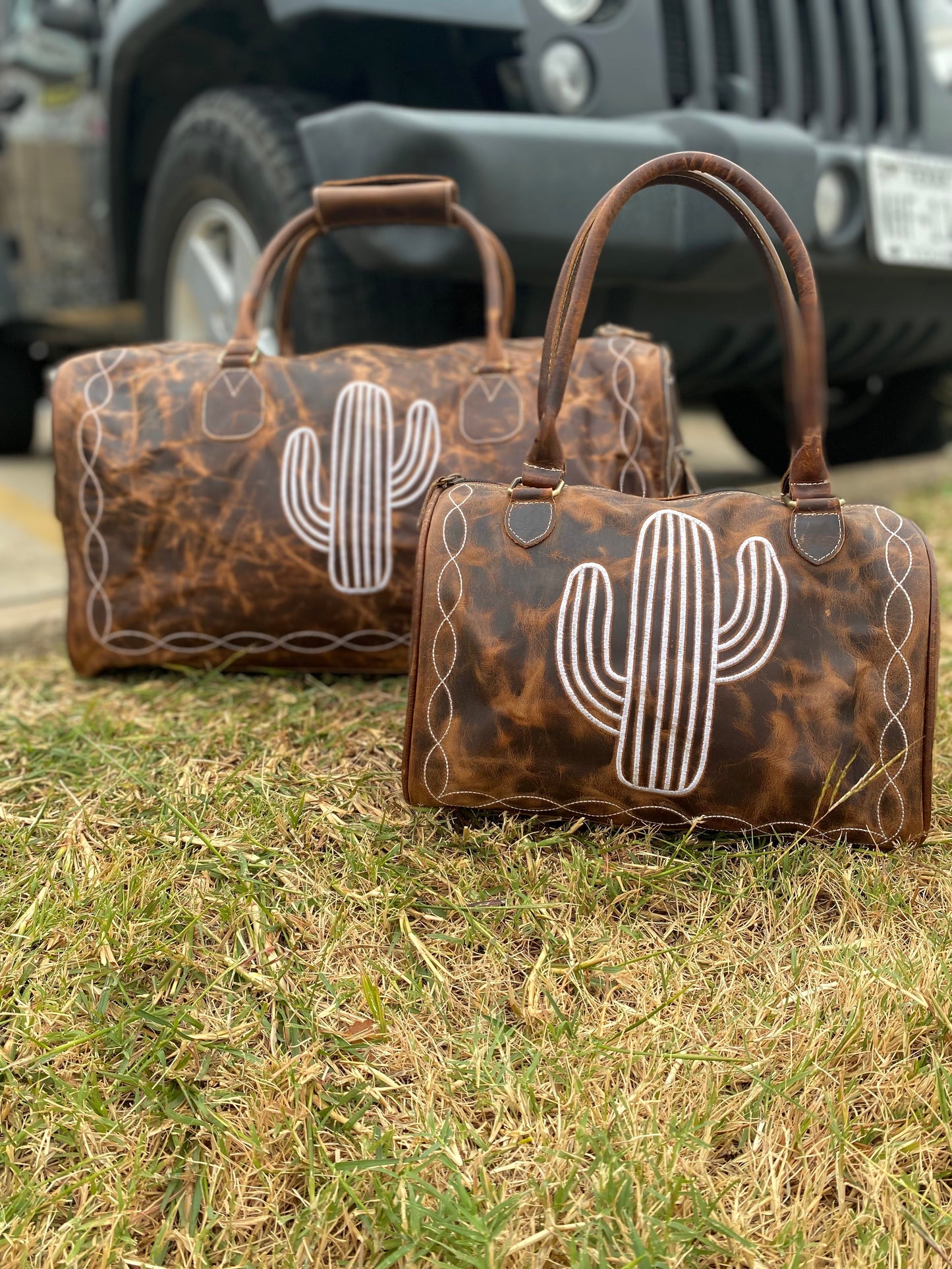 Cactus Vintage Duffle Bag