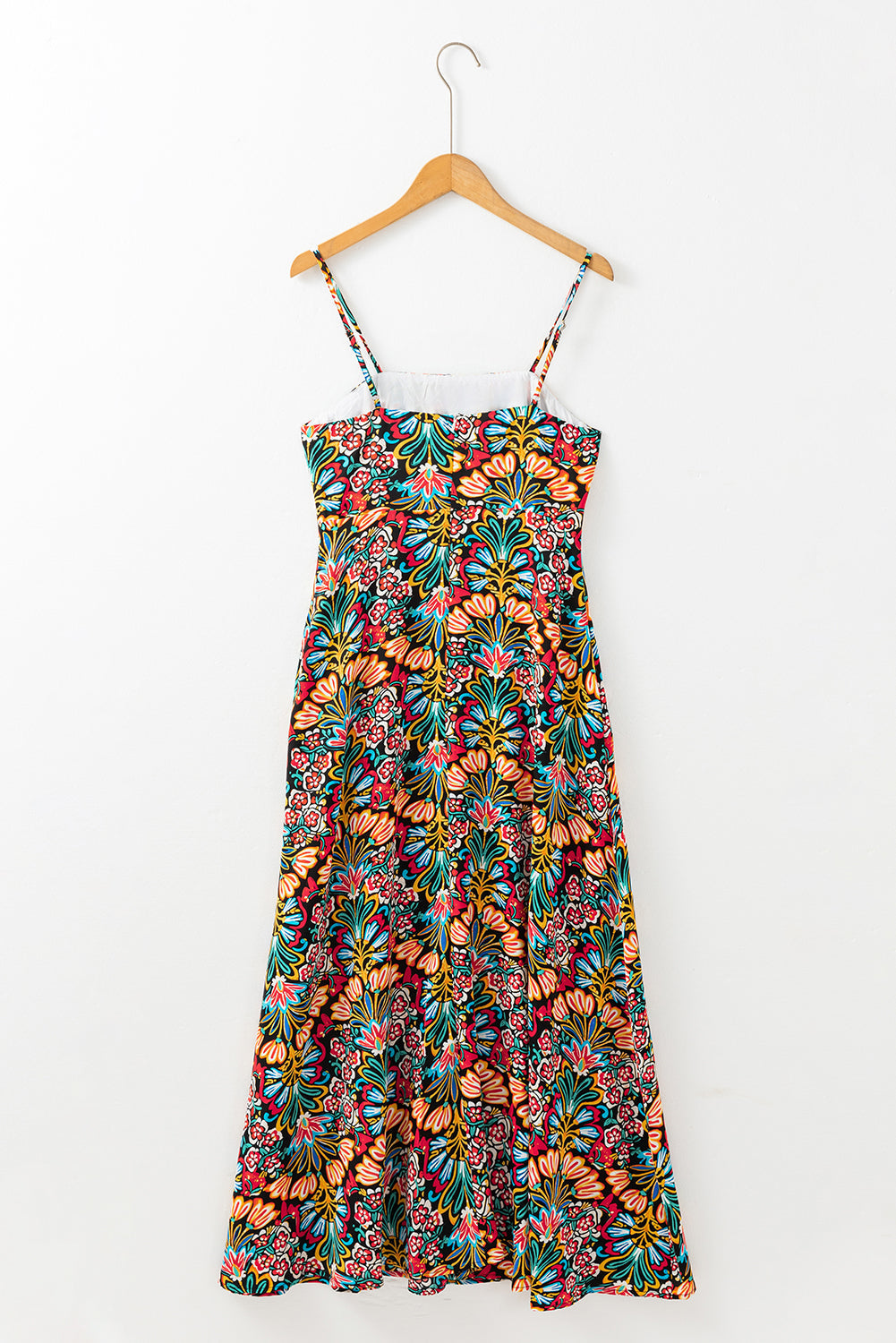 Danielle Boho Floral High Waist Maxi Dress for Summer Festivities