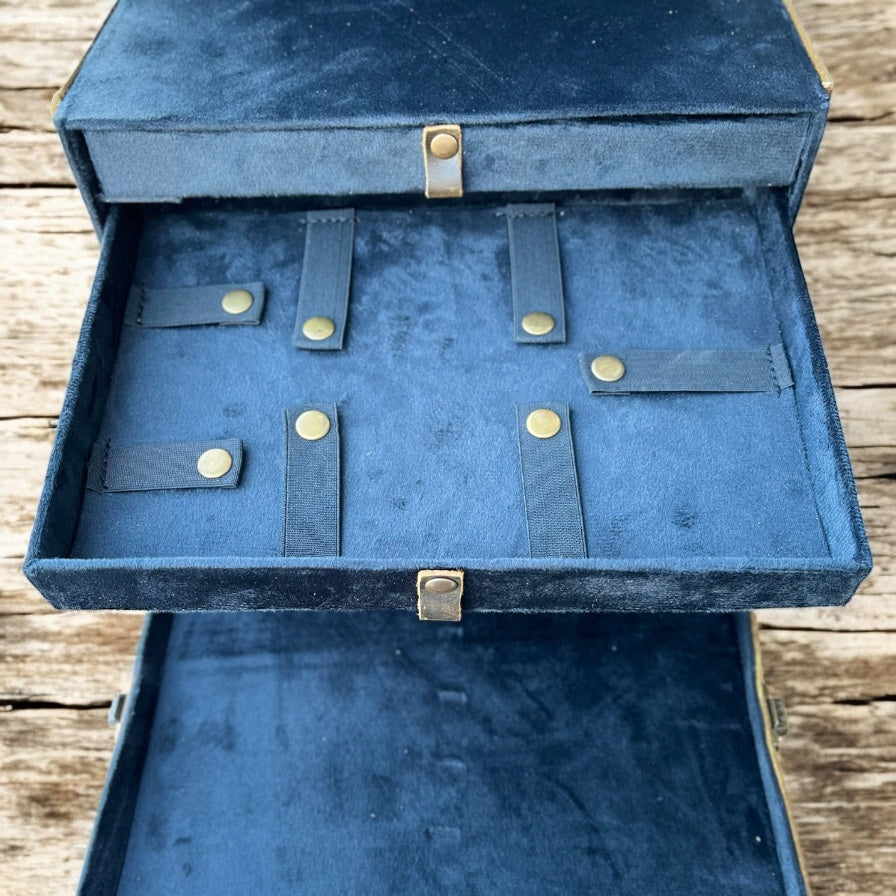 All cowhide Jewelry box