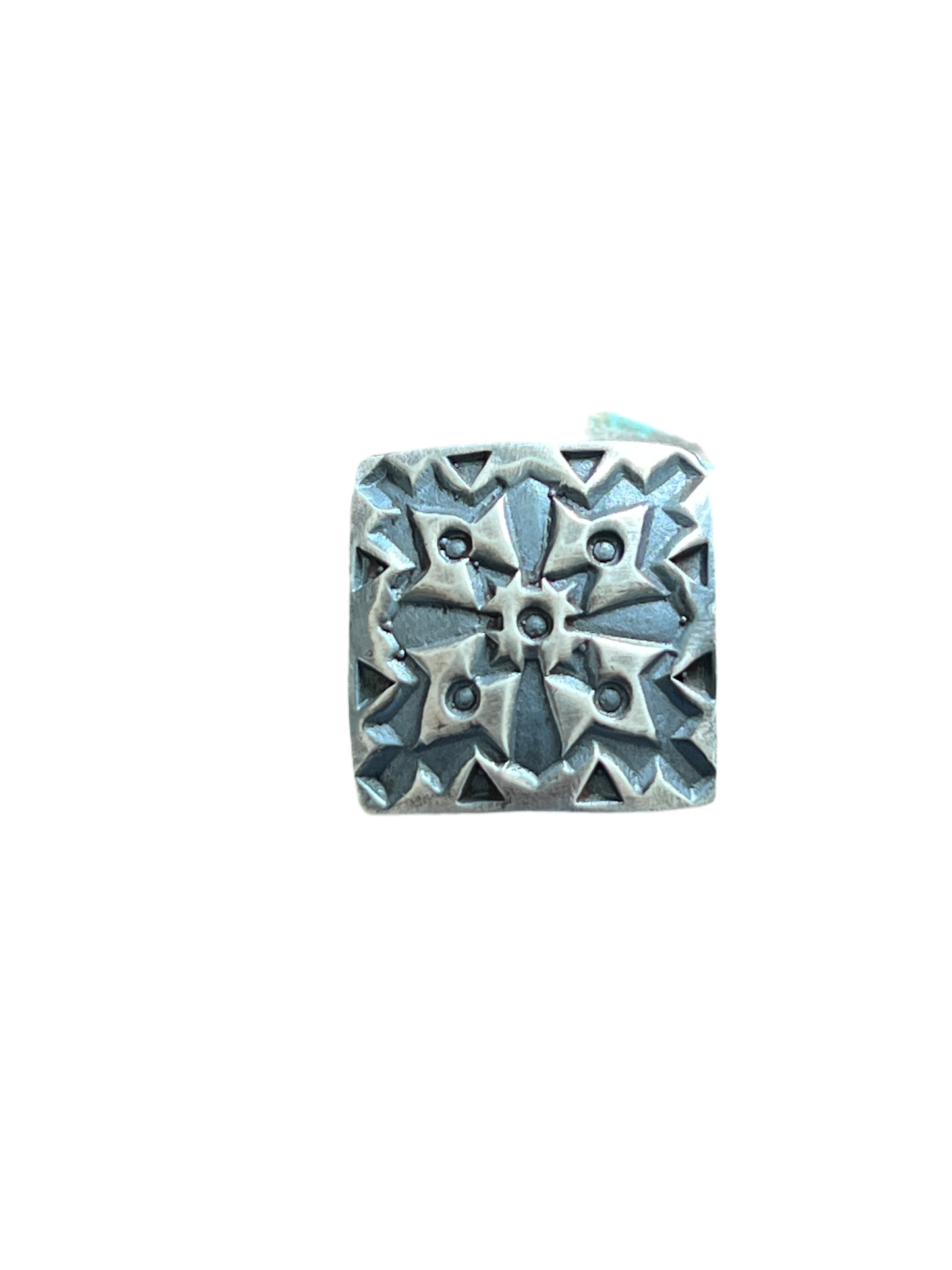 Sterling Silver Concho Slide, The Hayseed