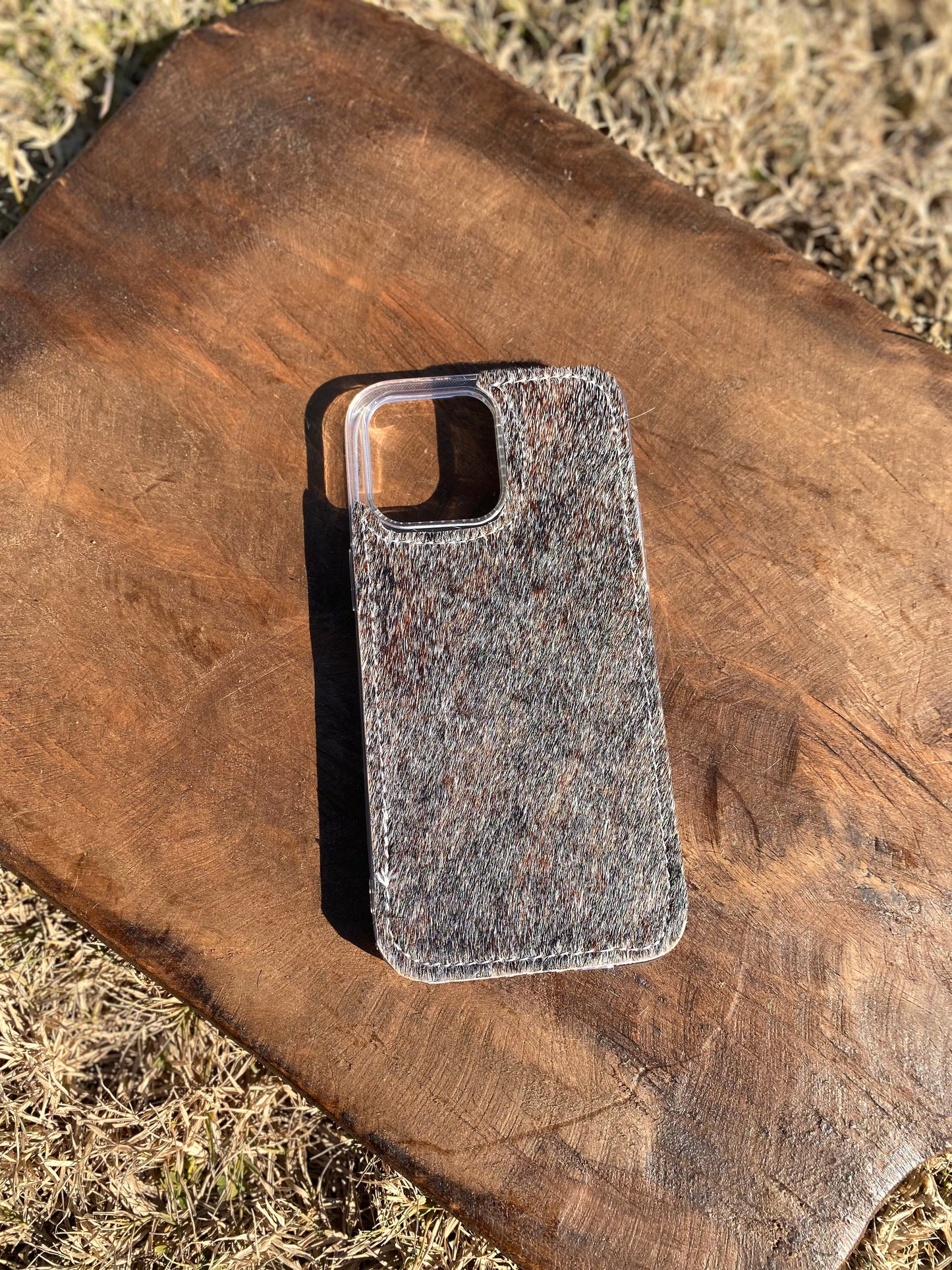 Cowhide iPhone Case