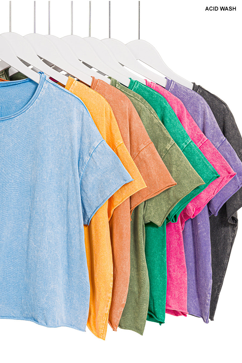 Yellow Gold - Washed Tee Top