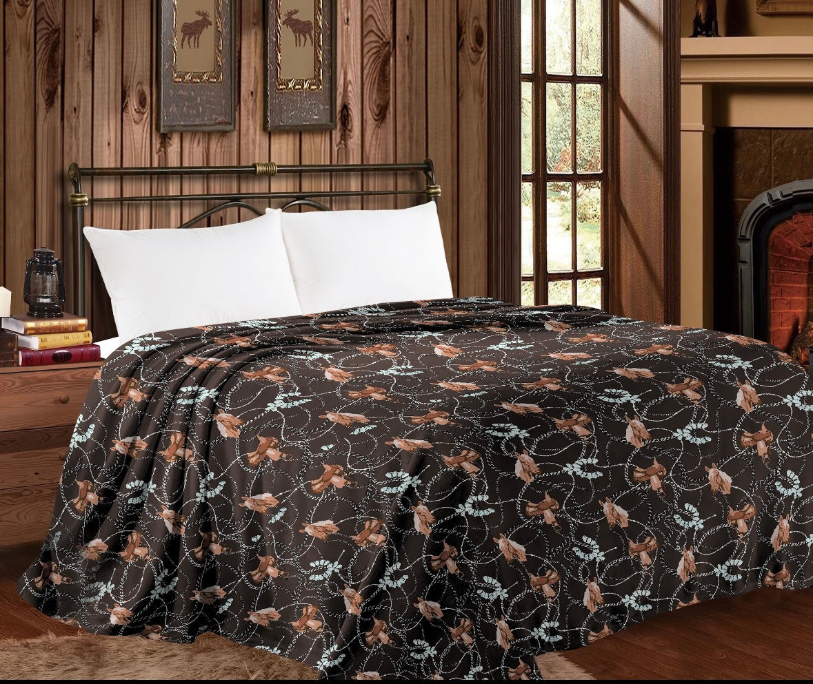 MIA Throw Blanket - Queen Collection