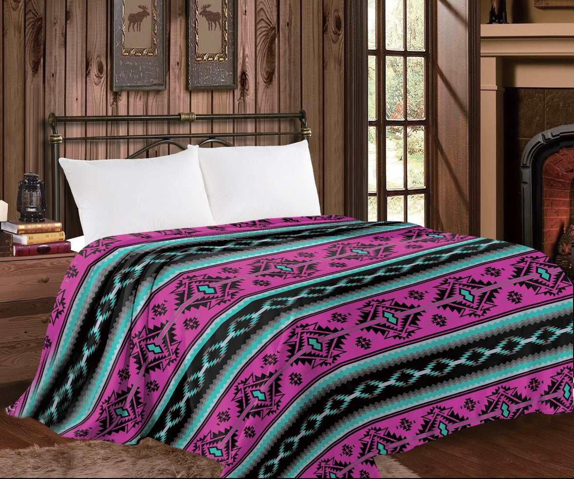 MIA Throw Blanket - Queen Collection