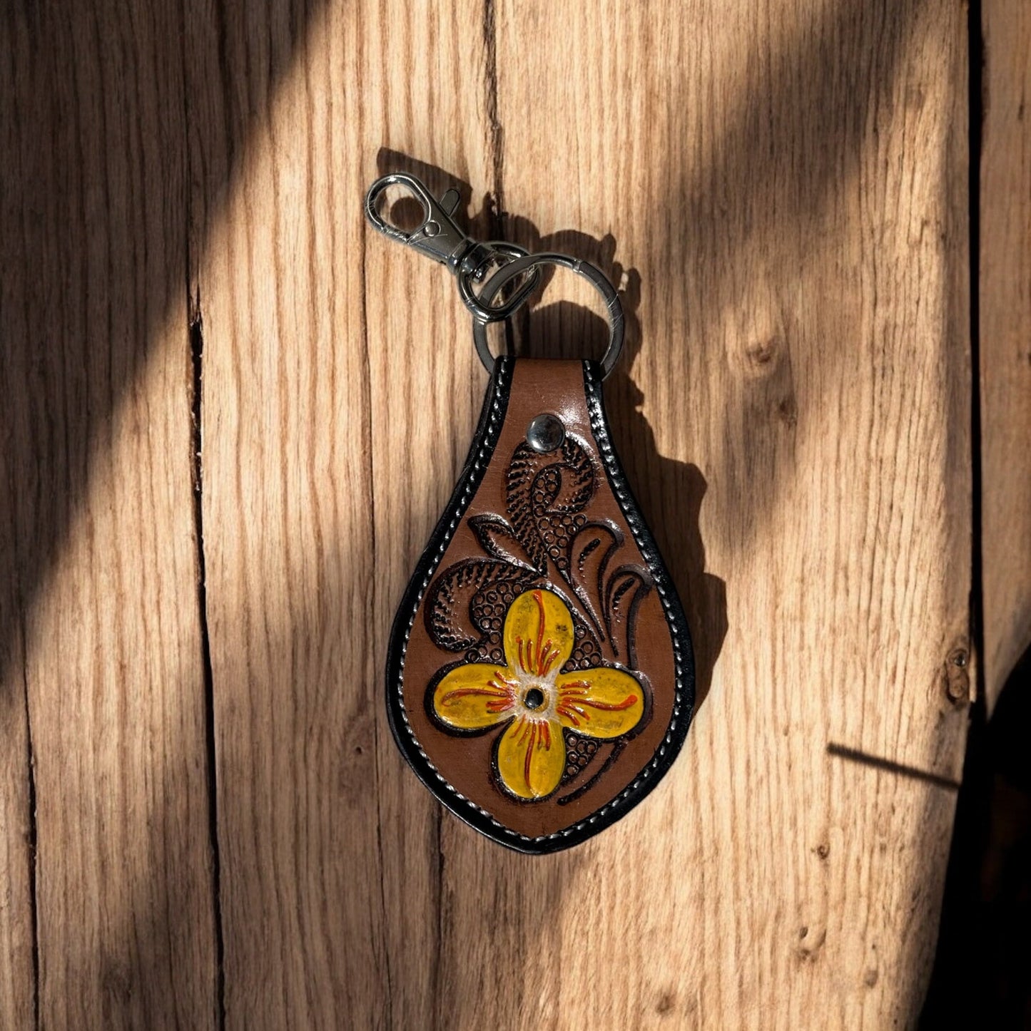 Floral keychain