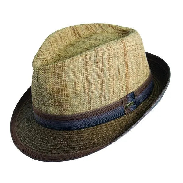 Scala Havana - Straw Fedora Hat