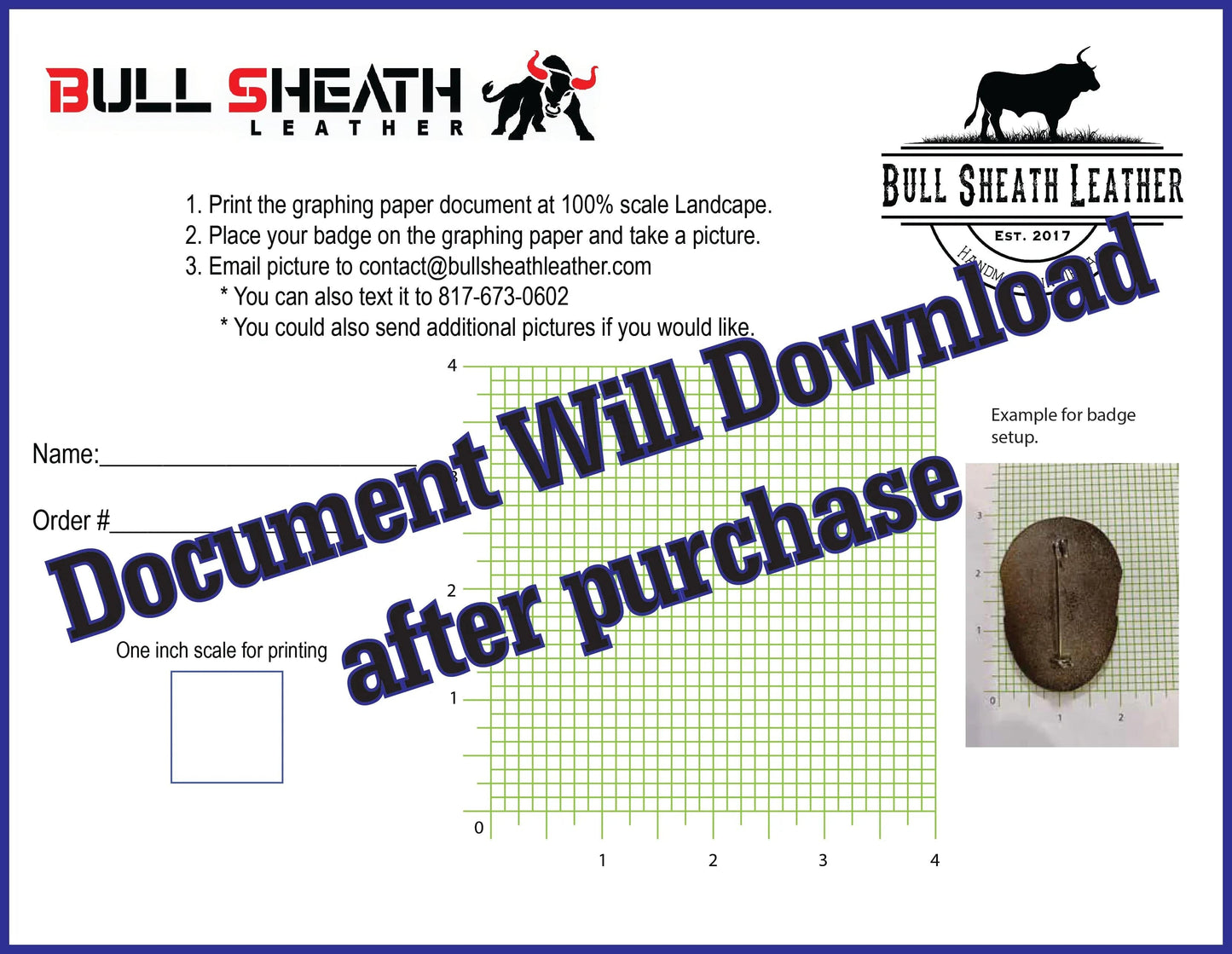 Badge Trifold Wallet - Walnut Brown