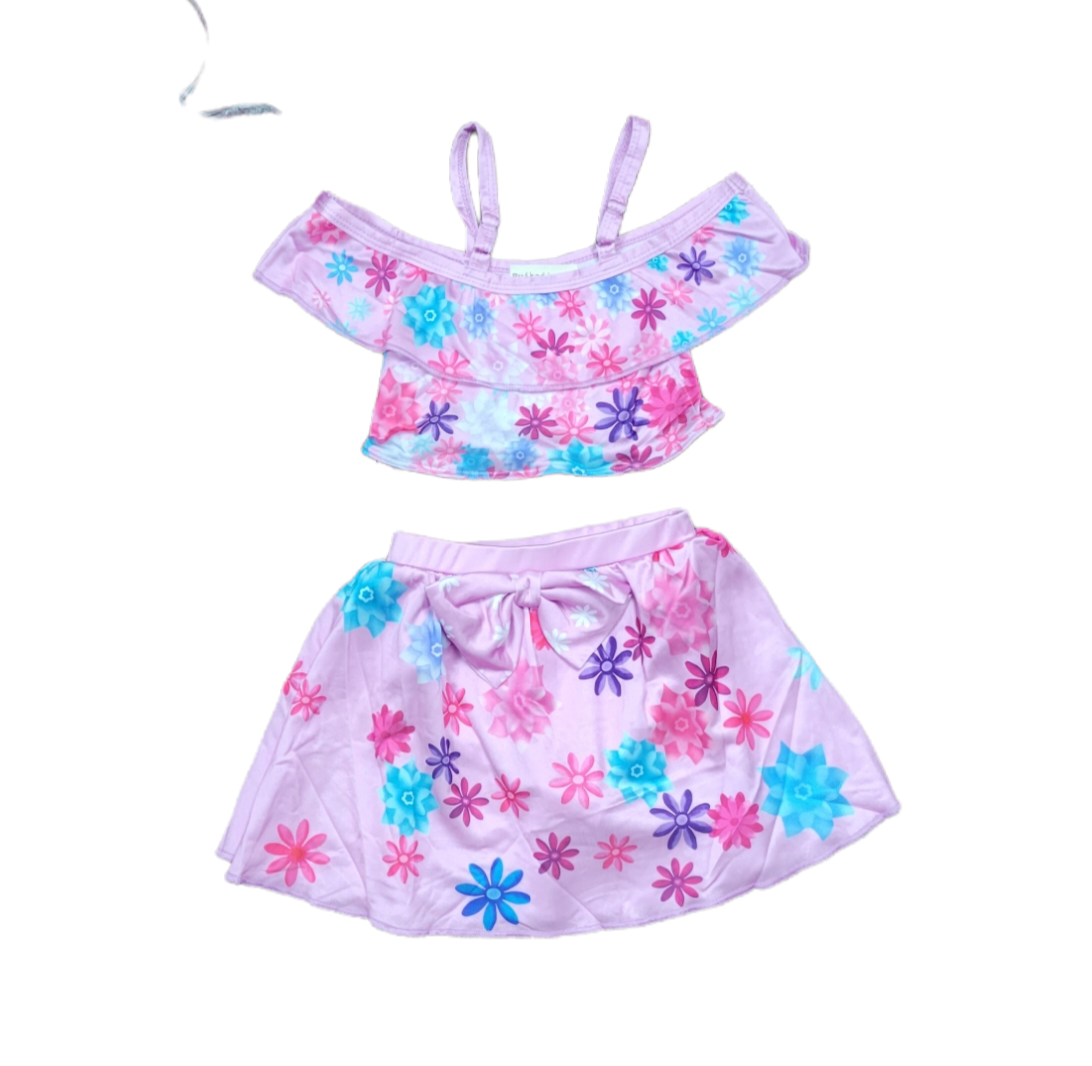 Flower Sister 2 Piece Swimsuit