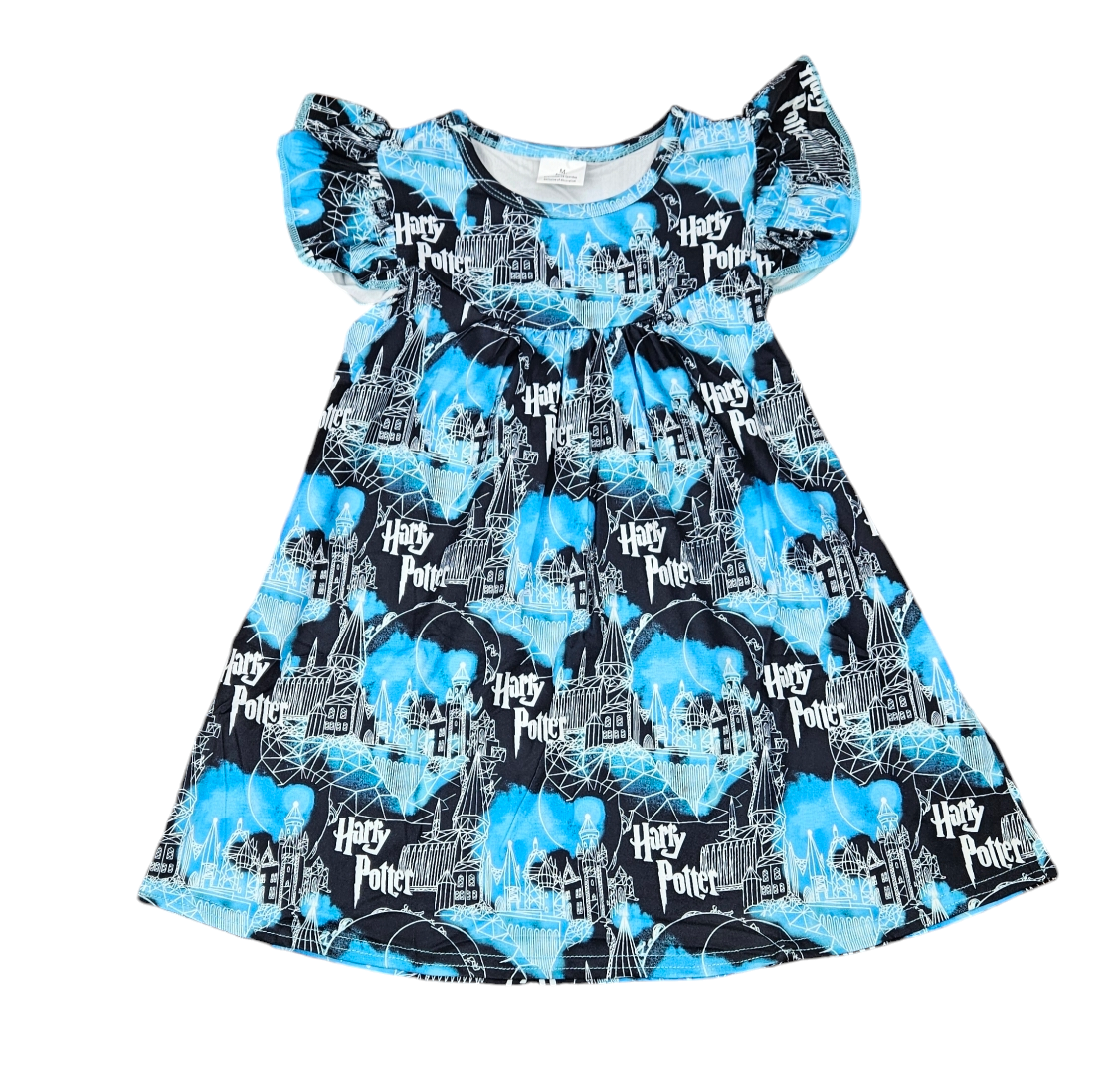 Hp Milk Silk Flutter Dress