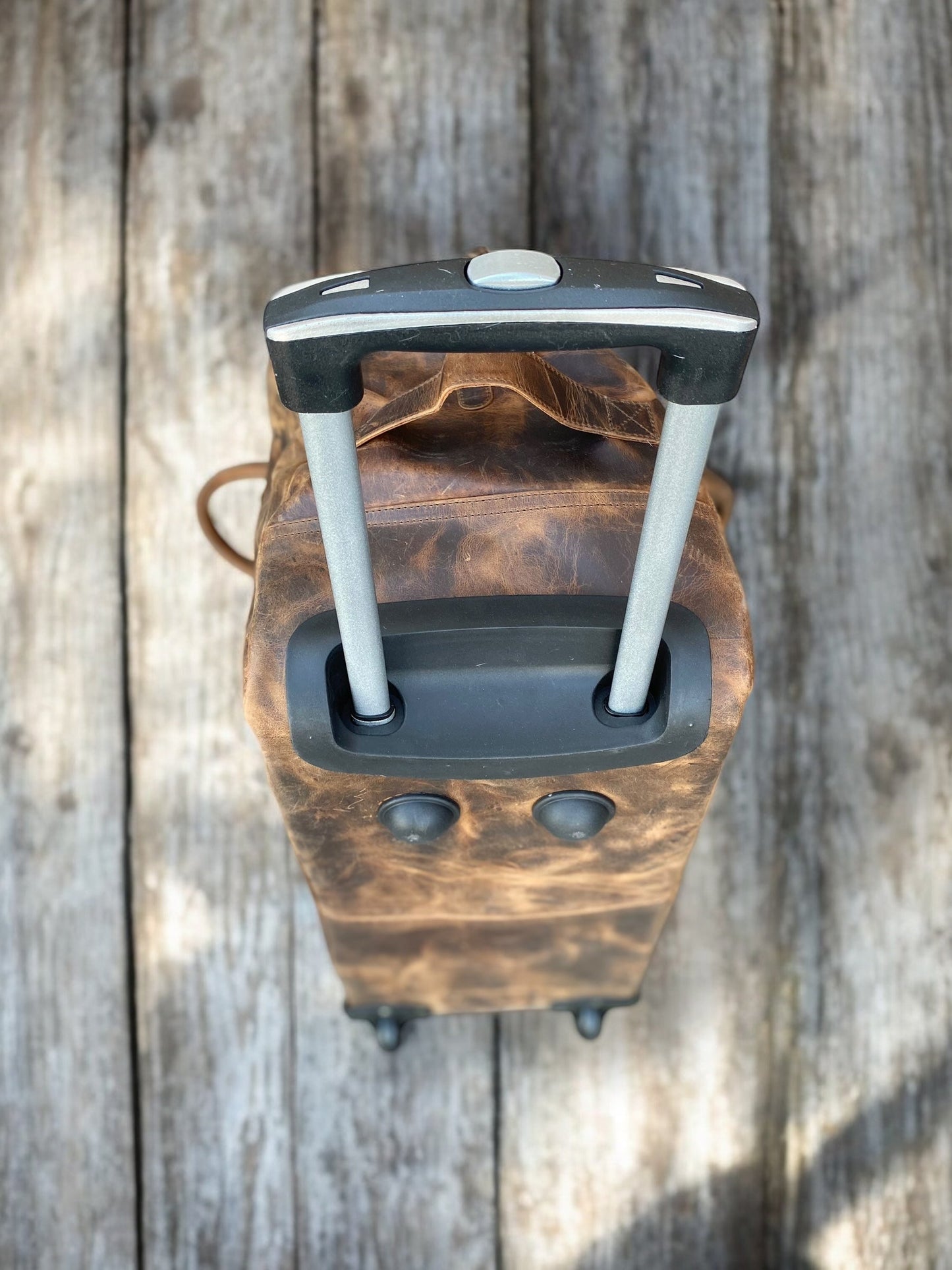 Rustic Rolling Luggage Duffle Bag Cards