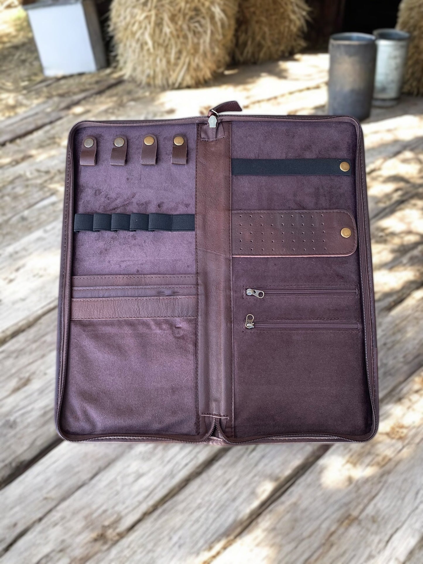Jewelry Wallet Cowhide & Tooled