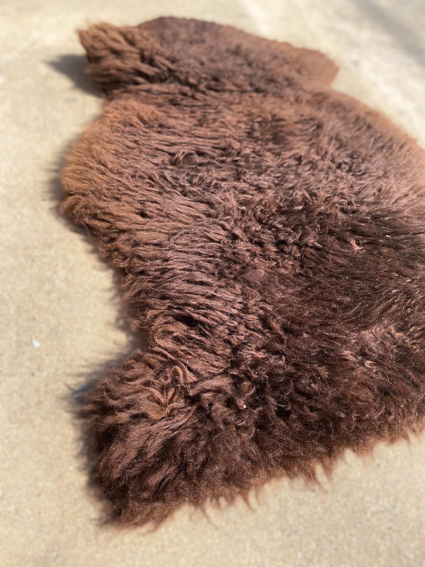 Sheepskin Rug - Brown