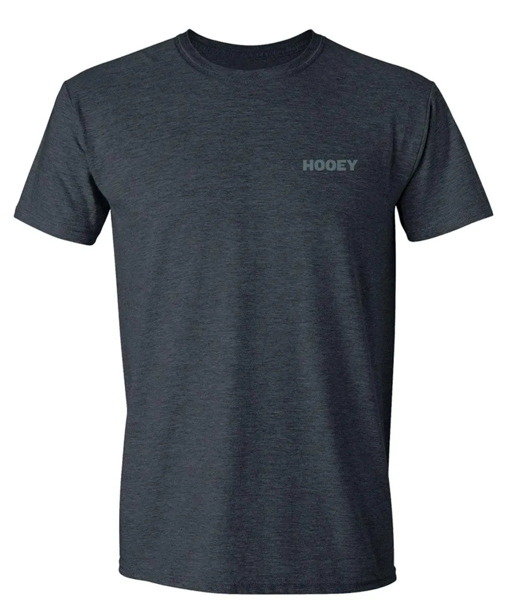 HOOey Flag Fill (Charcoal) - Mens T-Shirt