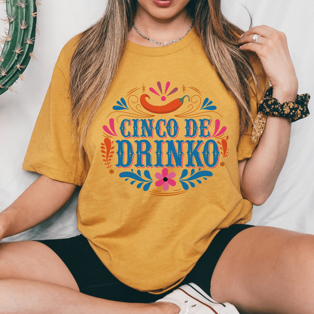 Cinco De Drinko Tee