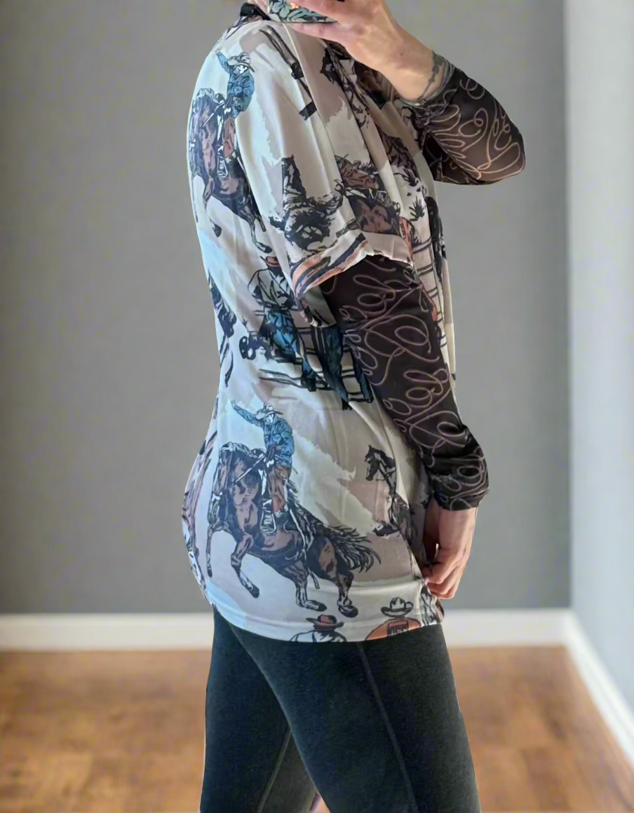 Cowboy Tshirt Women, Western Tshirt for Women,