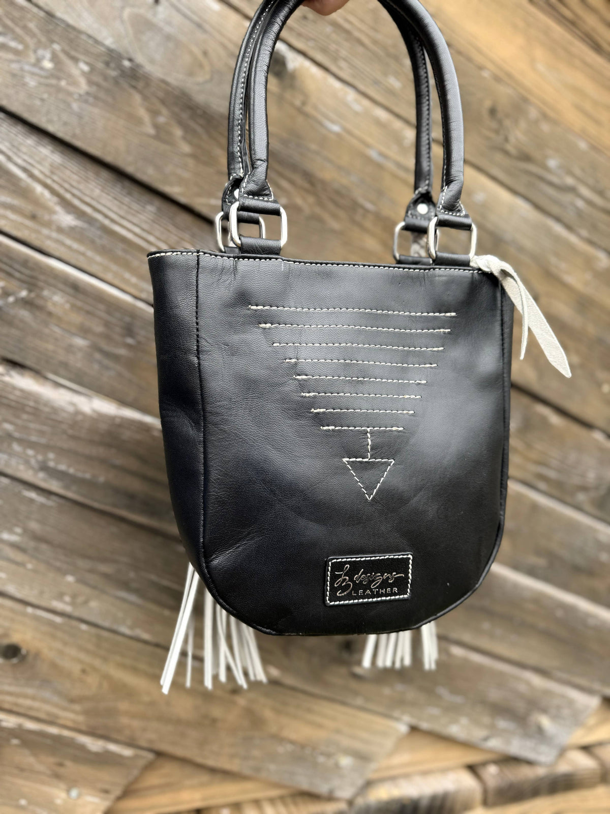 Pink Checkerboard Mini Tote