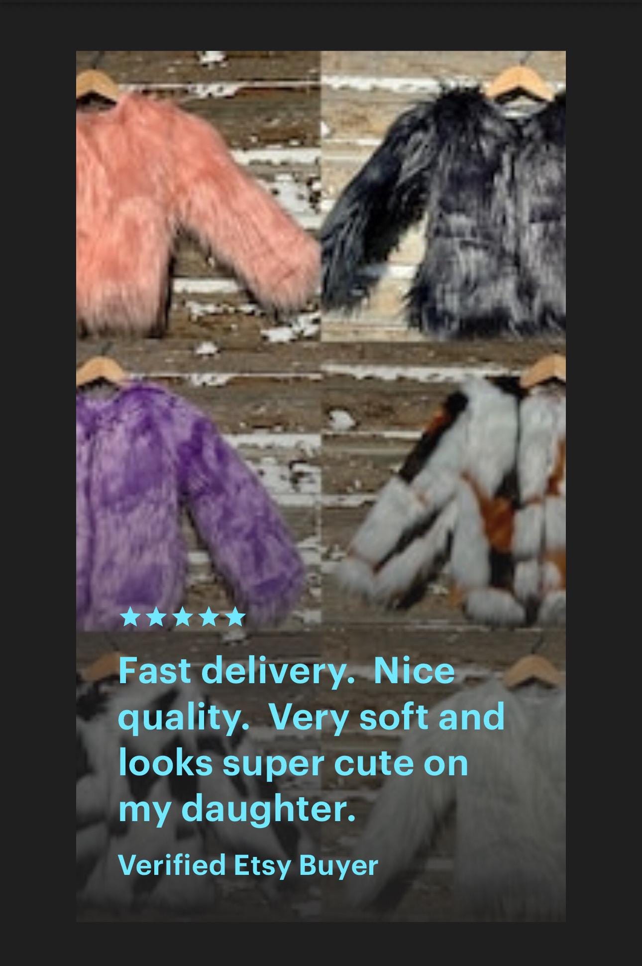 Girls' Shaggy Fur Coat – Faux Fur Dress Coat | Stylish Fur Jacket for Special Occasions