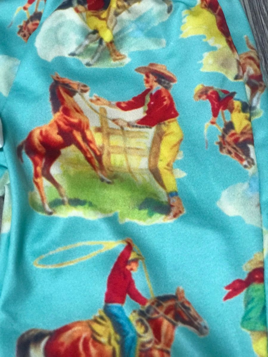 GIRLS COWGIRL OUTFIT, Retro Cowboy Shirt