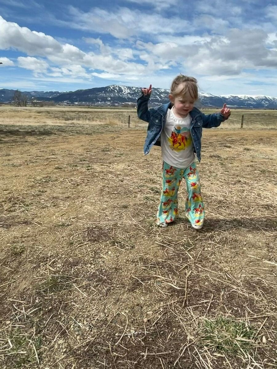 GIRLS COWGIRL OUTFIT, Retro Cowboy Shirt