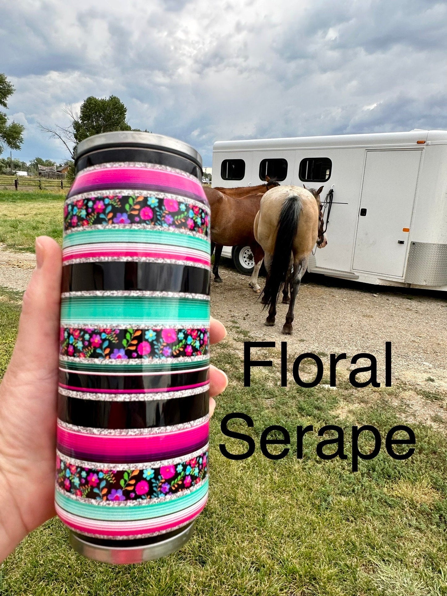 Western Tumbler, Cowgirl Tumbler Cups