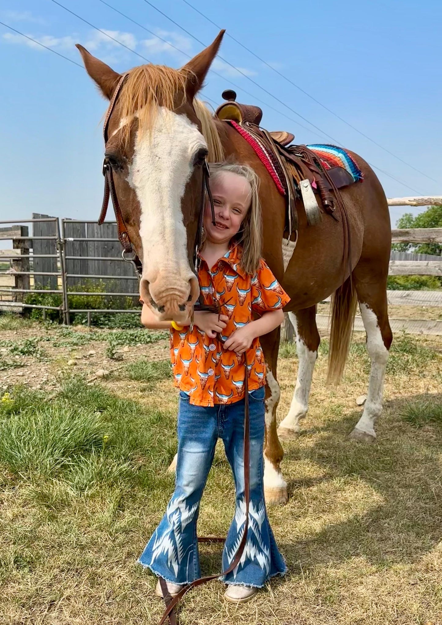 Kids Western Shirt, Cowboy Button Up Shirt