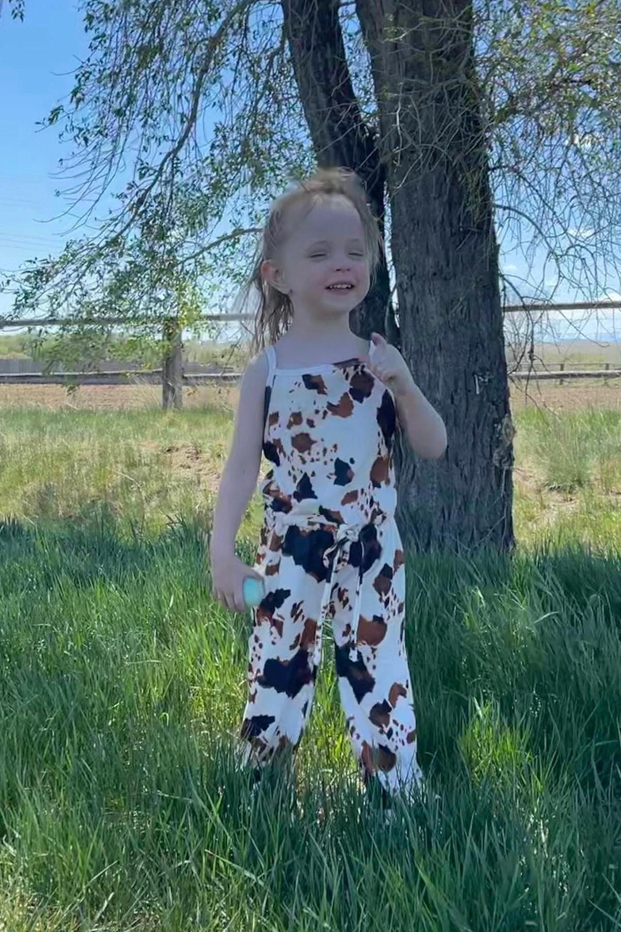 Cow Print Outfit, Cowgirl Jumpsuit