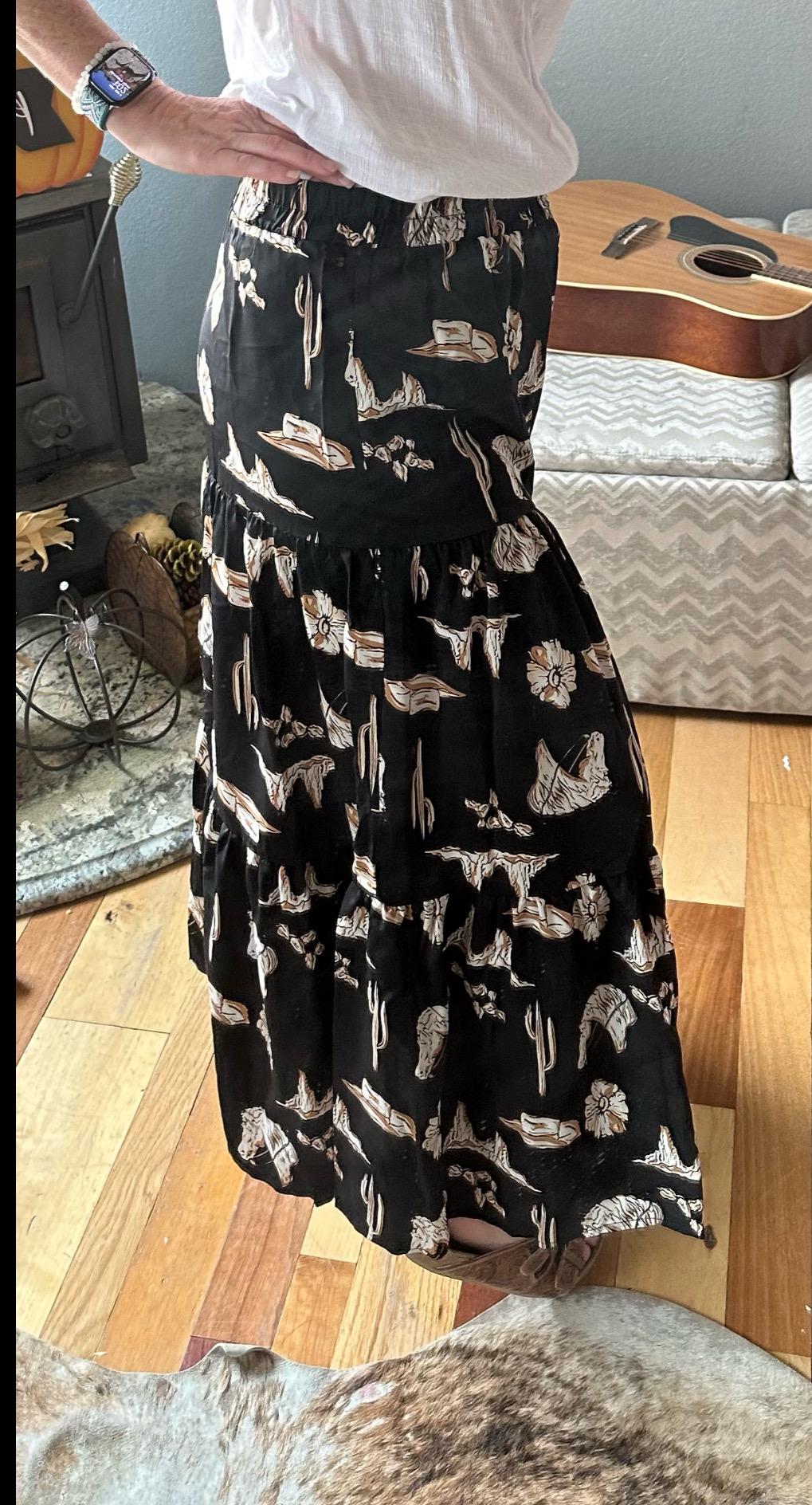 Women's Western Skirt | Cowgirl Skirt, Horse Skirt
