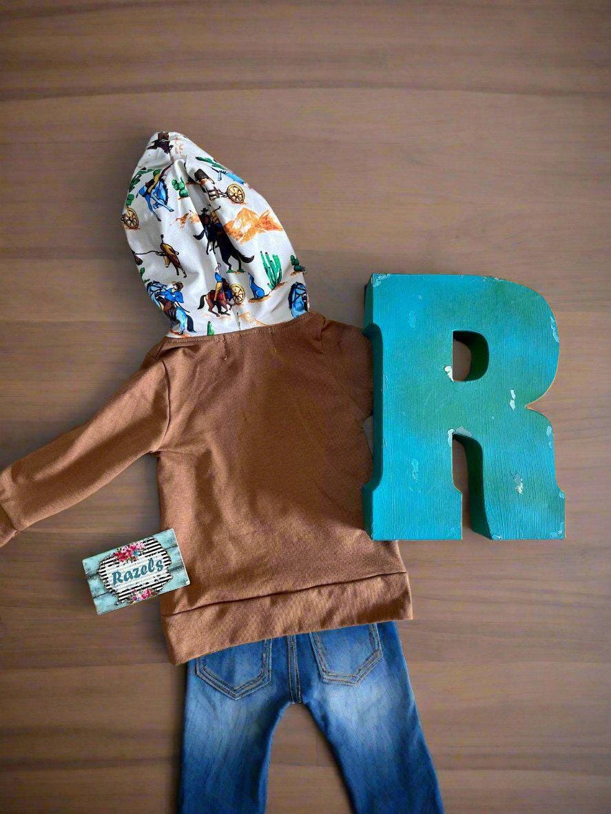 Little Cowboy Outfit | Boys Western Outfit, Kids Cowboy Hoodies & Pants