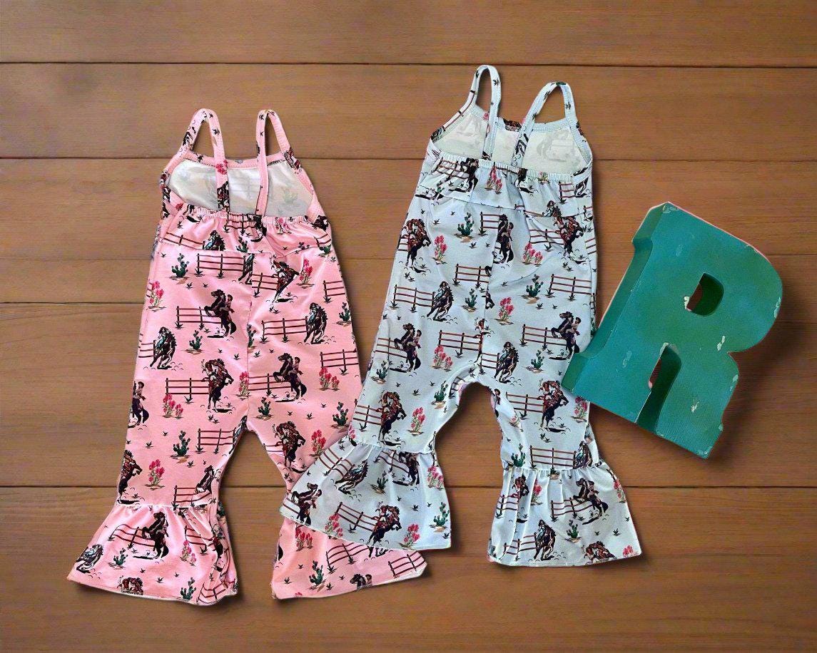 VINTAGE COWGIRL Jumpsuit, Western Birthday Romper