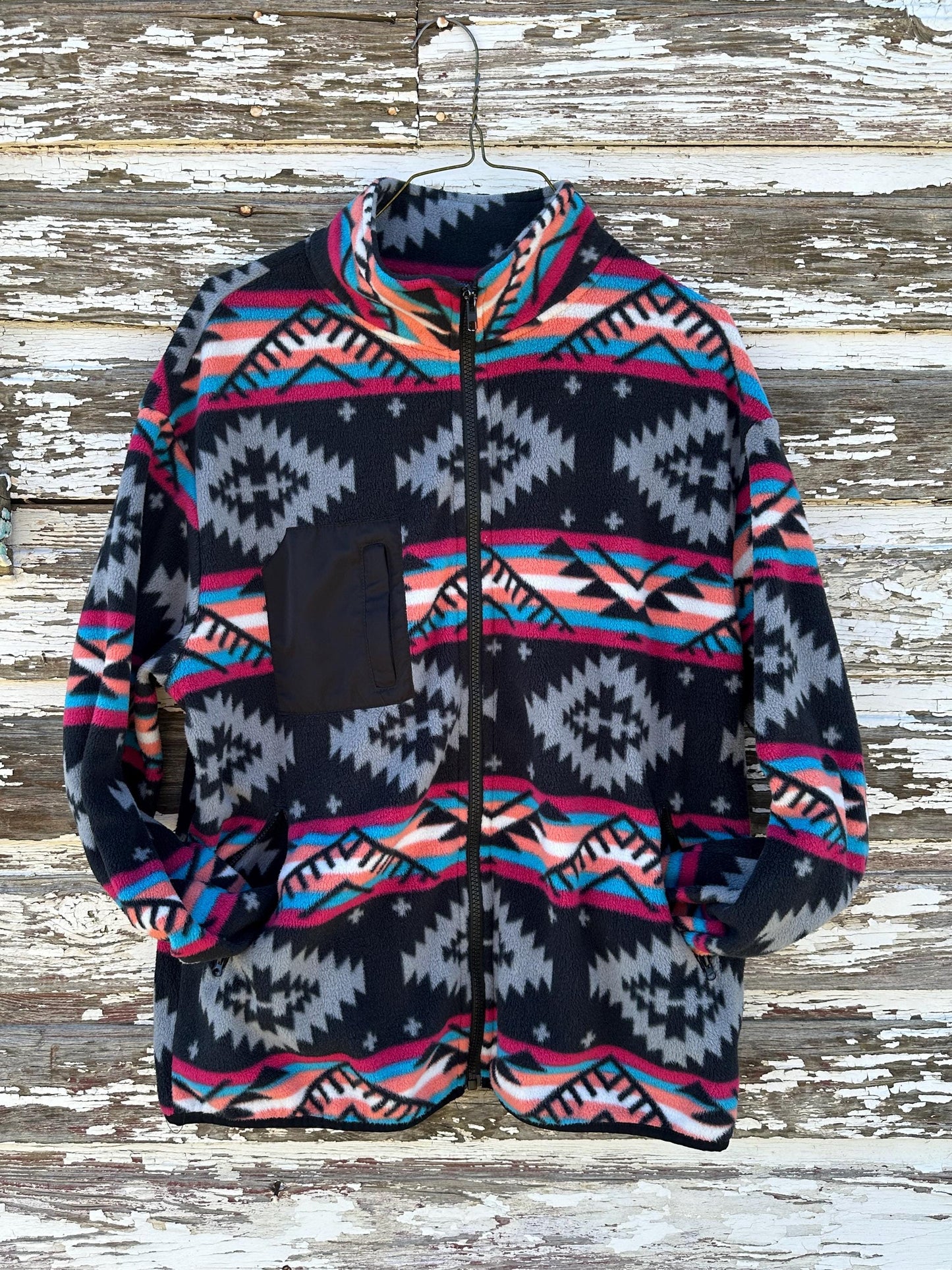 Western Jacket Women, Fleece Zip Up Jacket