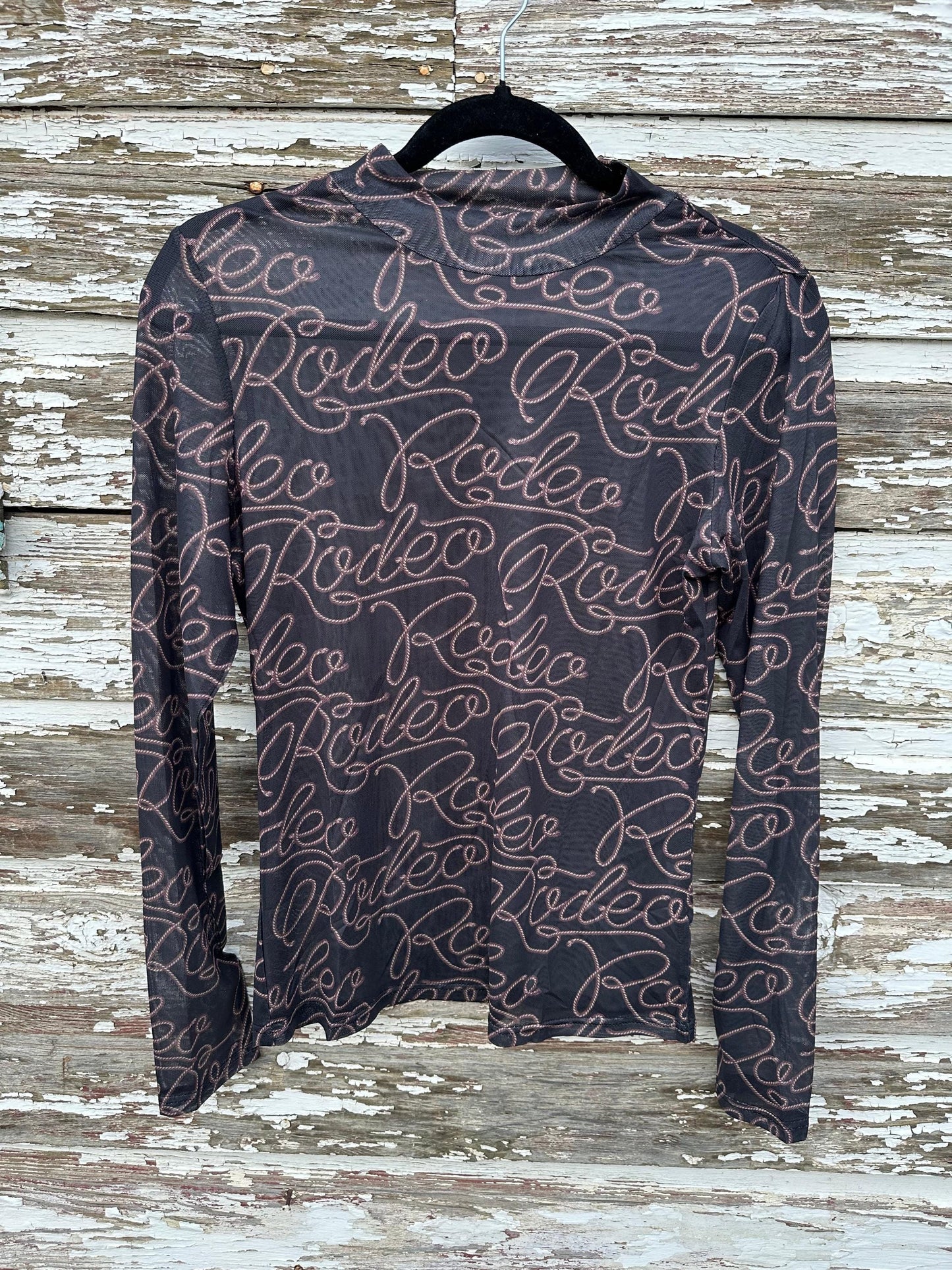 Rodeo Shirt, Western SHEER Shirt