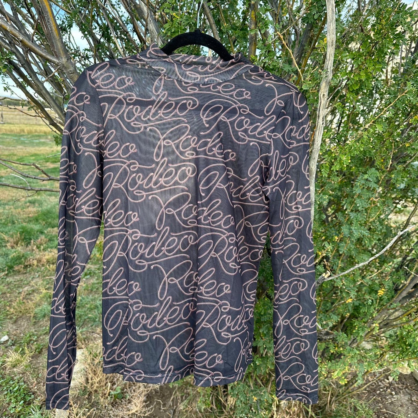 Rodeo Shirt, Western SHEER Shirt