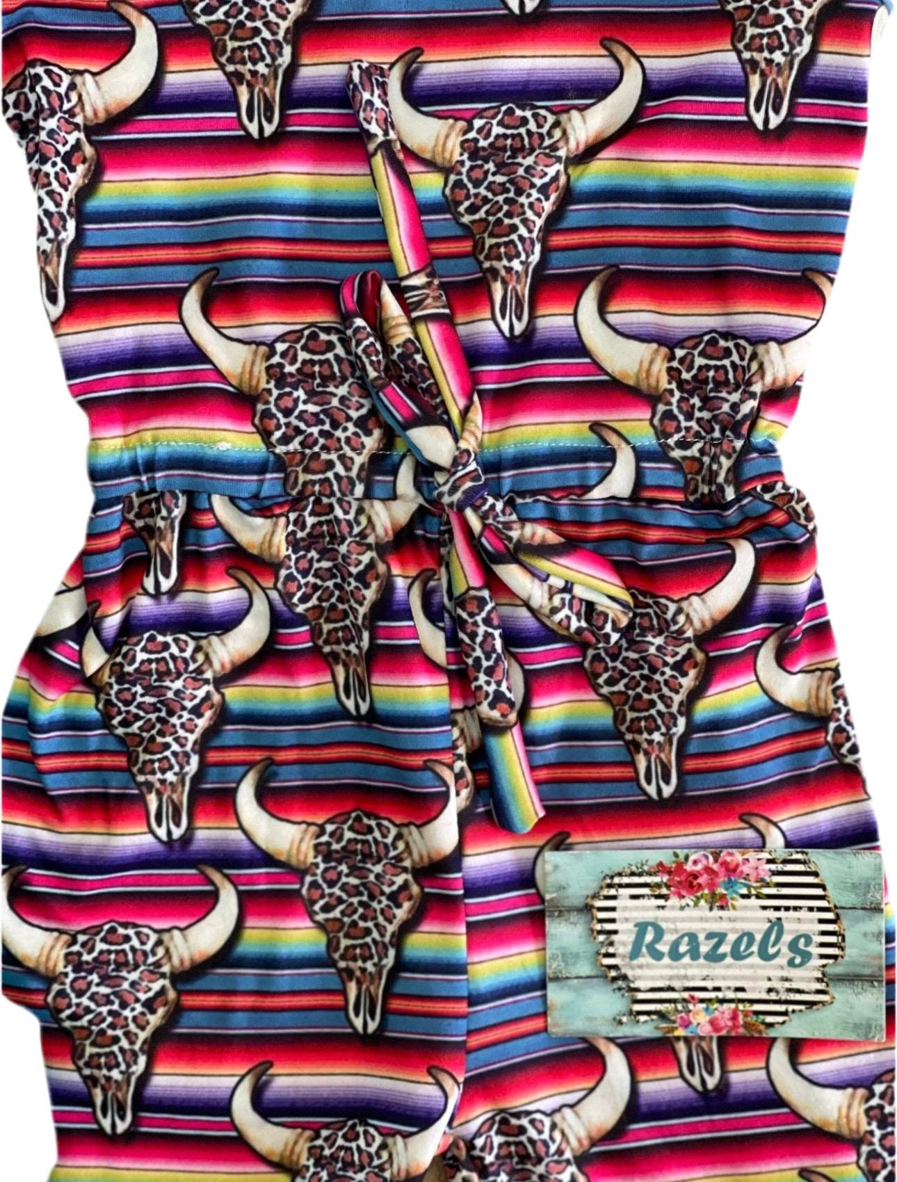 WESTERN Jumpsuit, Tank Top Romper, Cowgirl Outfit
