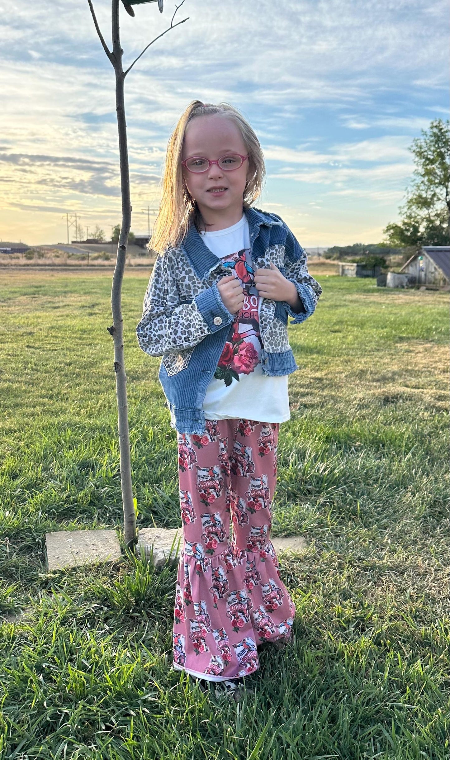 COWGIRL KIDS, Matching Sister Outfits | Cowboy Ranch Sibling Sets | Western Sister Gifts