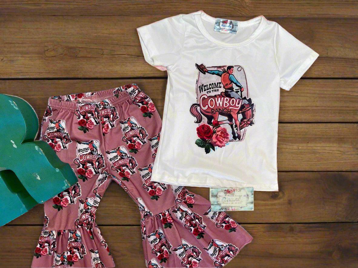 COWGIRL KIDS, Matching Sister Outfits | Cowboy Ranch Sibling Sets | Western Sister Gifts