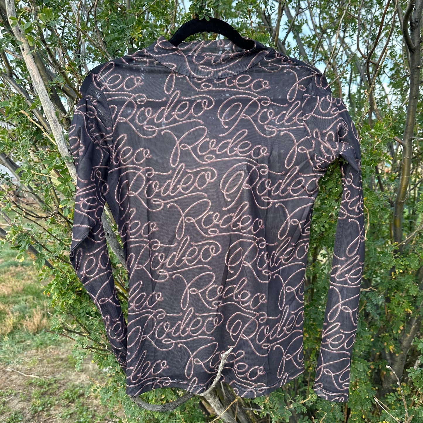 Rodeo Shirt, Western SHEER Shirt
