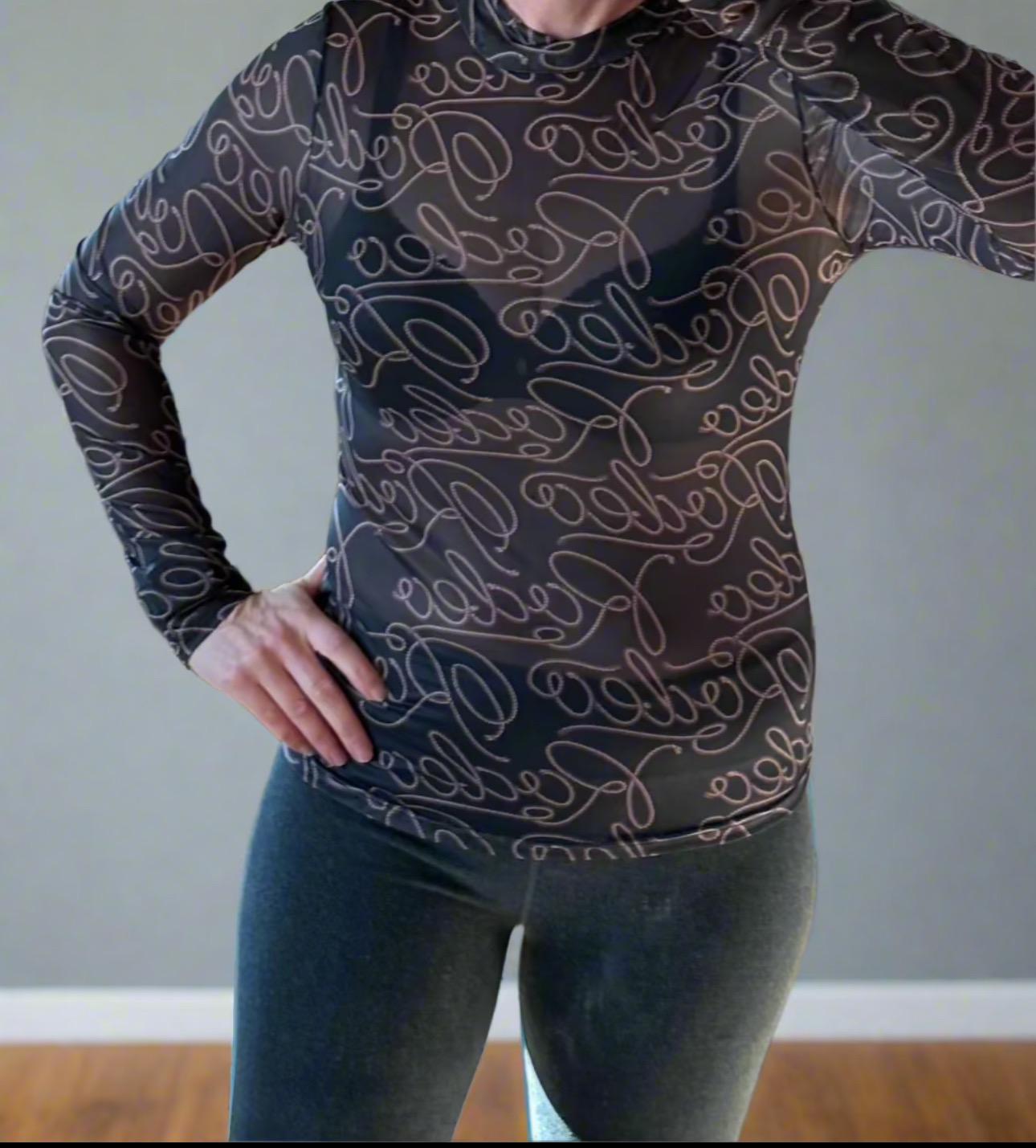 Rodeo Shirt, Western SHEER Shirt