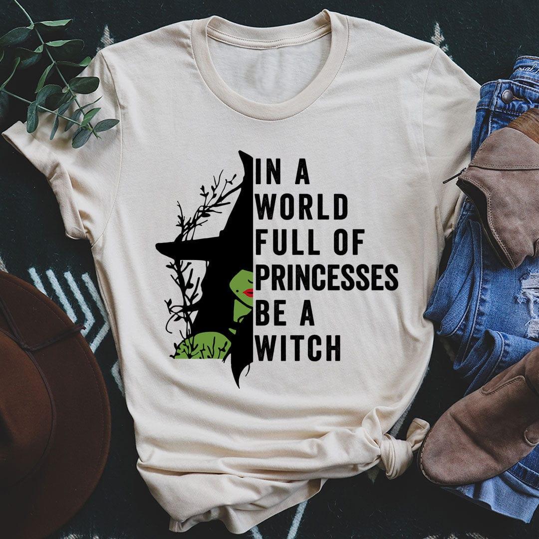 Empowering Witch Graphic Top – In a World Full of Princesses Be a Witch