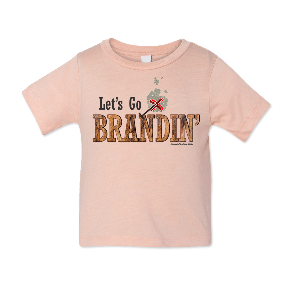 LET'S GO BRANDIN' Infant Western Tee