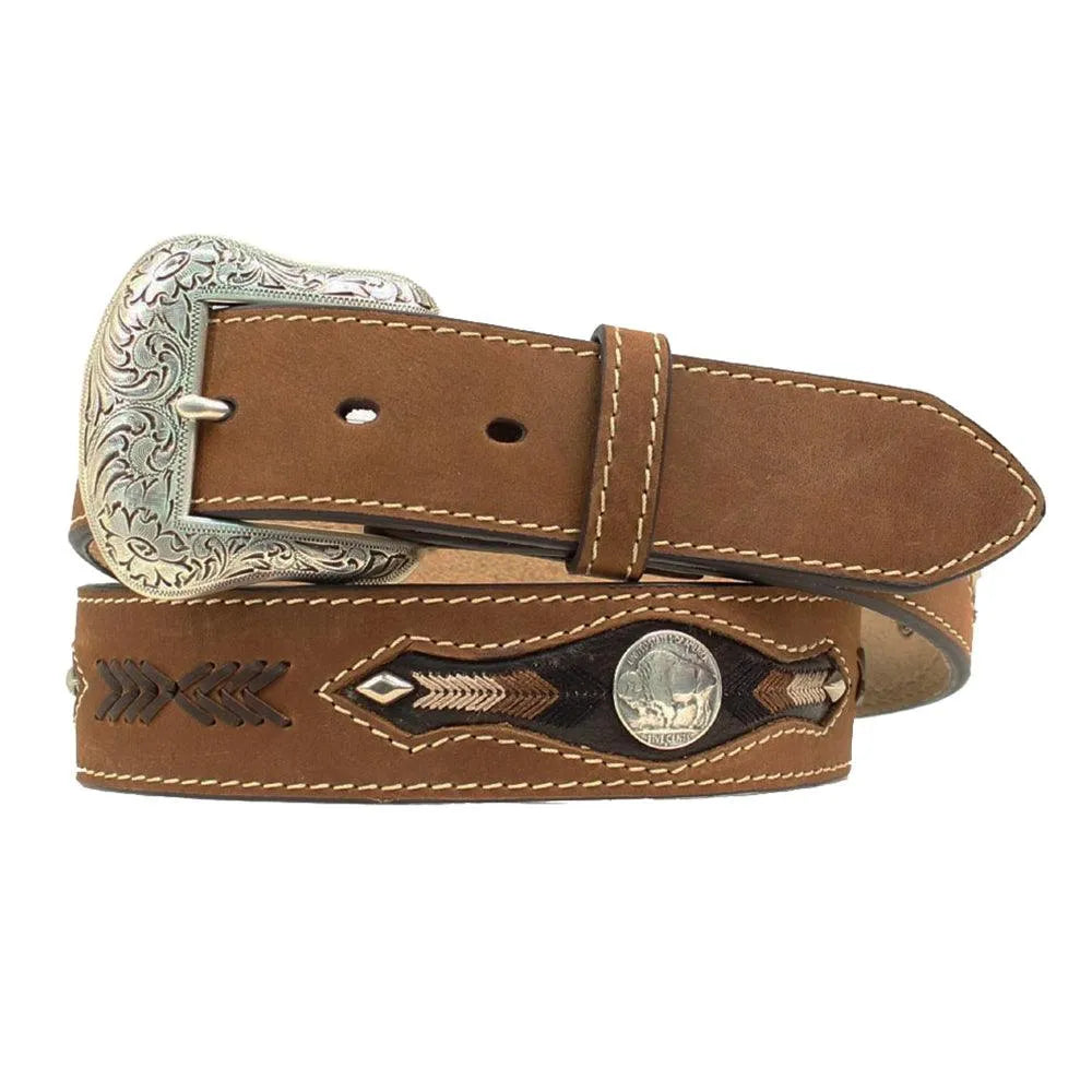Nocona Buffalo – Mens Leather Belt (Closeout)