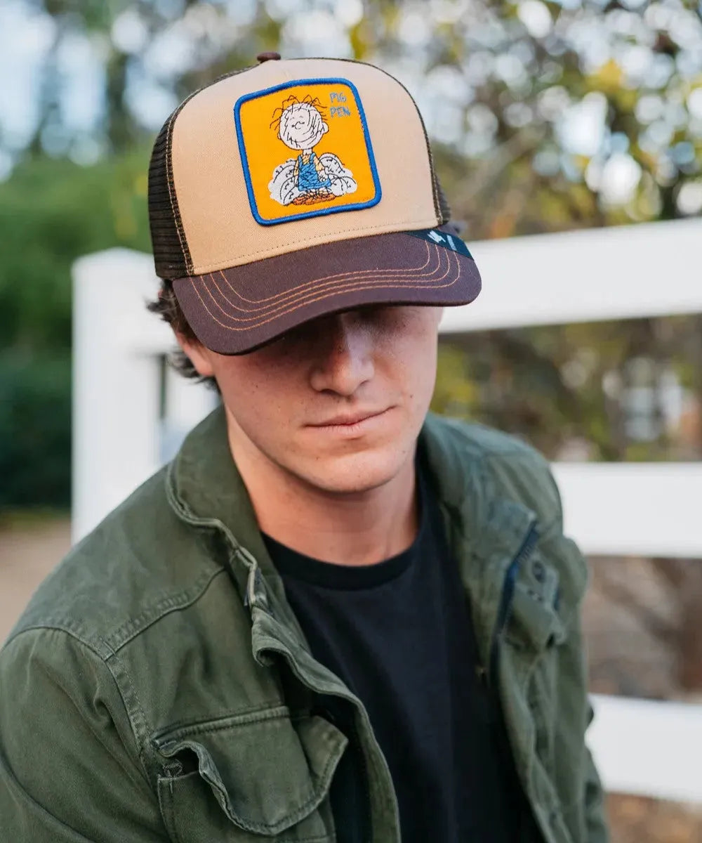 Peter Grimm Peanuts Pig Pen (Brown) - Trucker Cap
