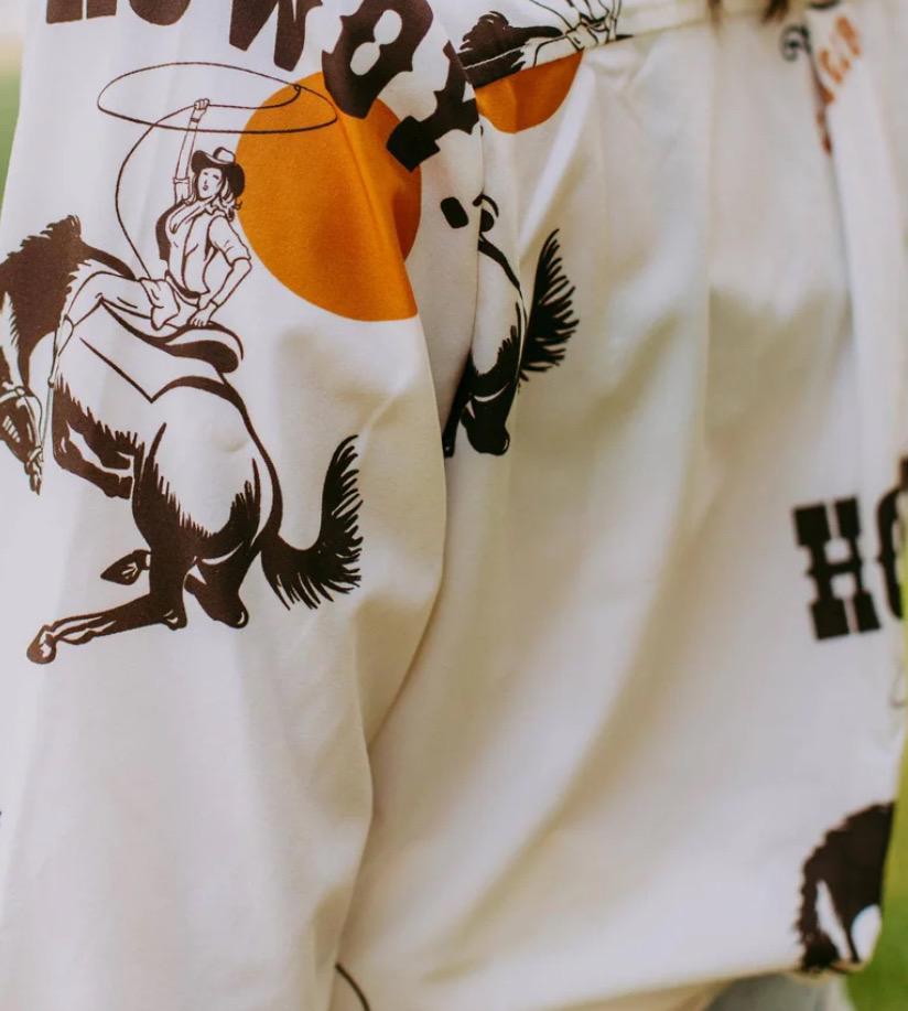 Western Button Up Shirt, COWGIRL Shirt